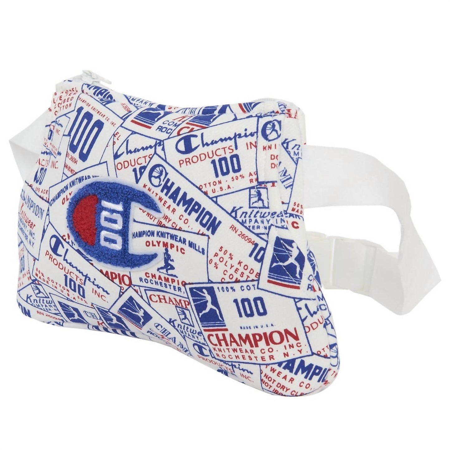 Men's - 100 Year Pocket Waist Pack Bag In White/multi